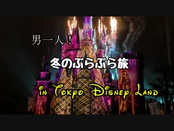 男一人！ディズニー冬のぶらぶら旅[後編]