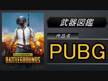 【武器図鑑】PUBG