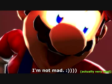 SFM | 任天堂「怒ってないよ :)))) (怒ってる）」 | 3Dアニメ