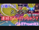 【白猫テニス】久しぶり連続ガチャ行っちゃう？　バルガチャpart８７