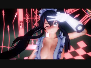 【MMD艦これ1080p】矢矧さんの裸エプロンを覗けｗ