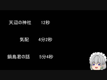 【ゆっ怖】ゆっくり怖い話・その324【怪談】