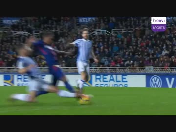 【17-18　リーガ】レアル・ソシエダ × バルセロナ