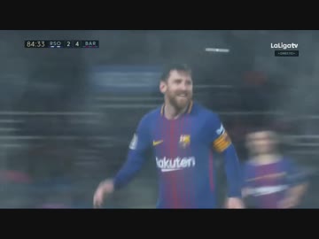 【リーガ第19節】レアル・ソシエダ  vs バルセロナ ハイライト