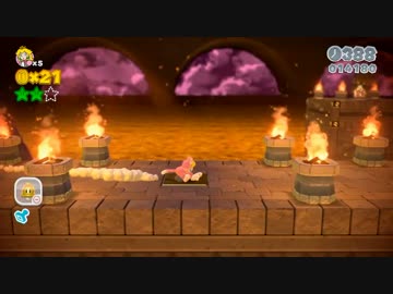 敵を倒さずコイン禁止で『WiiUマリオ3Dワールド』実況 #25