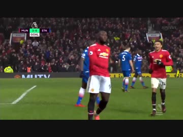 ≪17-18EPL：第23節≫ マンチェスター・ユナイテッド vs ストーク・シティ