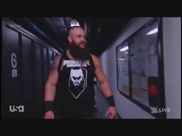 【WWE】ブラウン・ストローマンの大暴れ！【RAW 1.15】