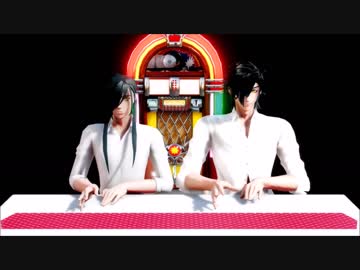 【MMD刀剣乱舞】 We No Speak Americanoでハンドダンス 【青・燭】【Ray-mmd】