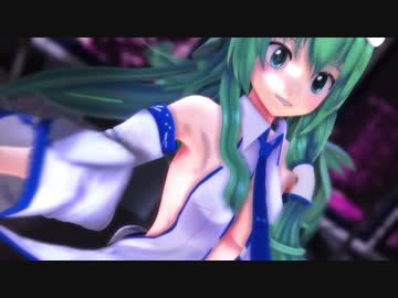 【東方MMD】ミニスカ早苗さんでPiNK CAT【1080p】