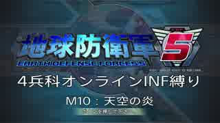 【地球防衛軍5】R視点のEDF5ひめしば！【オンライン4兵科いきなりINF】 M10