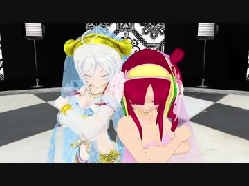 【MMD】シロとモルジアナでチェックメイト(1080p)