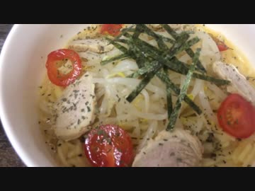 ピザ風油そばという謎の食べ物とブラック煮干しラーメン(柴崎のみのや)