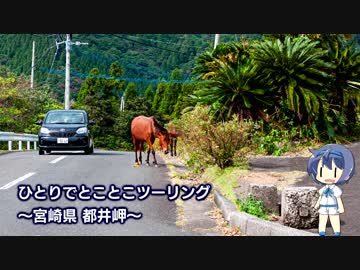 ひとりでとことこツーリング46-02　～宮崎県串間市　都井岬　前編～