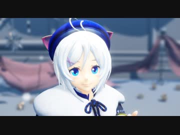【MMD】冬服シロちゃんで彗星ハネムーン（修正版）【1080p】