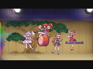 【東方MIDI】　今宵は飄逸なエゴイスト　【プリズムリバーウィズＨ】
