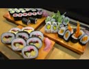 寿司職人による巻き寿司　変わり巻き編〜How To Make Sushi Roll〜