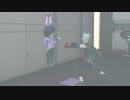 PSO2   ロビーアクション『筋トレ』
