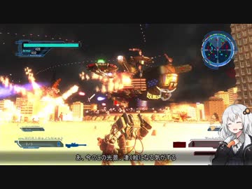 【地球防衛軍5】ゆかりさん達の地球防衛録#21【ゆかりv2あかり実況】【M22】