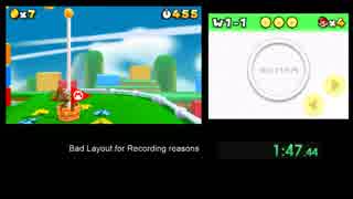 【RTA】スーパーマリオ 3Dランド "Any%" in 54:51 【WR】