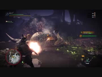 加齢た声でゲームを実況　モンスターハンター：ワールド 　弾幕狩猟