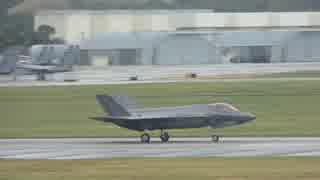 F-35A（HL）の離陸×4