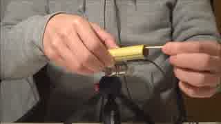 [ASMR]創作耳かき 紙やすりの筒で奥行を出す / 爪楊枝[音フェチ]