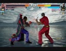 （プレイ）鉄拳7  シャヒーン  ランクマやるぜ  2-2