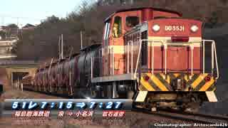 JR貨物・福島臨海鉄道／JR東日本 貨物列車と常磐線電車 １３本