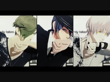 【MMD刀剣乱舞】 [A]ddiction 【三日月・鶴丸・鶯丸】