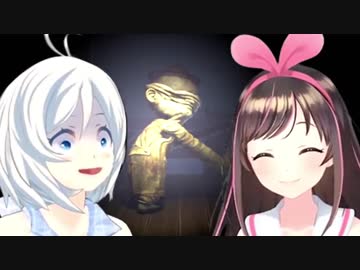 キズナアイとシロの対ハヤシ戦比較【リトルナイトメア】