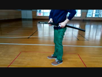 MMDer様用　モーショントレース　武器：刀【横抜刀】