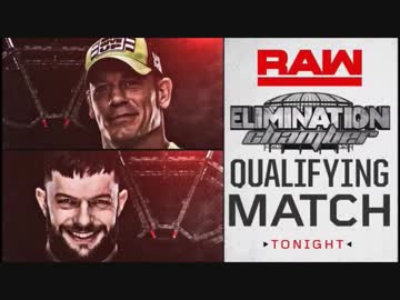 【WWE】フィン・ベイラーvsジョン・シナ：EC予選【RAW 1.29】