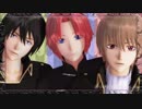 【MMD銀魂】沖田と神威と山崎でスキスキ絶頂症【1080p】