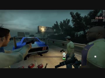 【RTA】Left4Dead2 "Expert Realism - Main Campaigns Solo" in 1:05:26 Part1/2【WR】