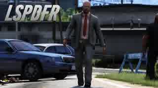 【GTA5】 LSPDFRプレイ #11-1「S○田中 / 路地裏の亡骸：上」【警察MOD】