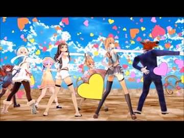 【MMD】バーチャルYouTuberで放課後ストライド