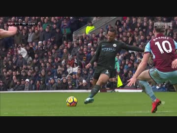 【EPL第26節】バーンリーvsマンチェスター・シティ