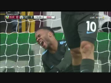 ≪17-18EPL：第26節≫  バーンリー vs マンチェスター・シティ