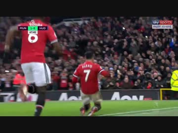 【17-18EPL 第26節】 マンチェスター・ユナイテッド × ハダーズフィールド