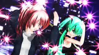 MMD 『ＷＡＶＥ』踊りました。MUSEとMIKU（Type LOVE）