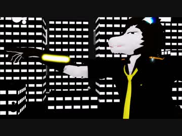 【狼音アロ】 ダブルラリアット  【UTAUカバー＋MMD】