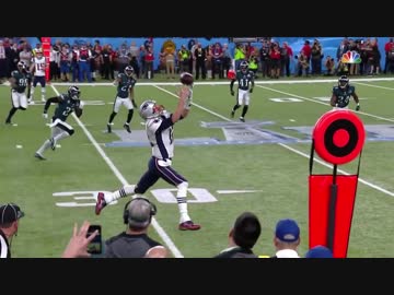 ブレイディとフォールズのトリックプレー 【NFL・スーパーボウル2018】