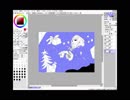 い～やい～やい～や聴きながら描いた