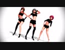 【MMD】STEP 改悪式美鈴&咲夜&小悪魔 [1080p]