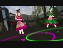 【東方MMD】舞と里乃で別々にLUVORATORRRRRY!【カメラ配布】