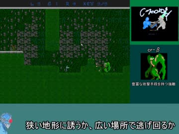 [ゆっくり実況]レトロな自作ゲーム"Cynoroid"を実況[自作ゲーム実況]