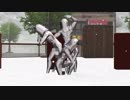 【MMD　R-18】モルゲッソヨで虎視眈々【差分】