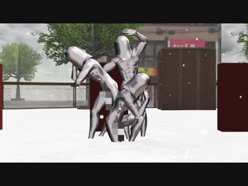 【MMD　R-18】モルゲッソヨで虎視眈々【差分】