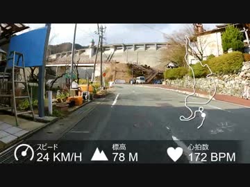 貧脚がロードバイクで鳴淵ダム右周りを走ってみた