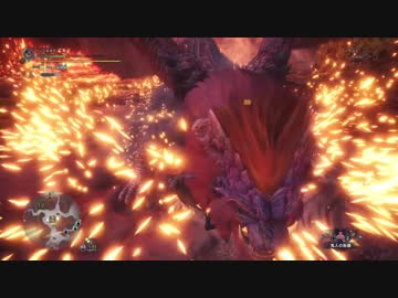 【MHW】歴戦テオにゃん ガンランス オトモ無し 安定度重視 05'53"98